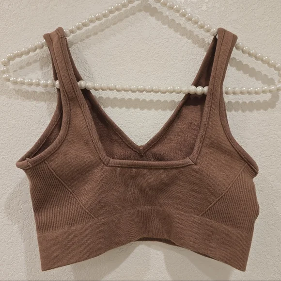 Everlane The Seamless Bra V Neckline Size XS/S - Picture 4 of 6